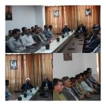 دیدار فرماندار و روسای ادارات شهرستان بوانات با امام جمعه به مناسبت هفته دولت