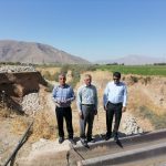 افتتاح کانال آبرسانی روستای مایین ابرج شهرستان مرودشت