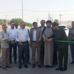 جاده بین مزارع به طول هزار و پانصد متر در شهرستان گراش به بهره برداری رسید