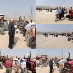 اجرای طرح پایش تراکتورهای کشاورزی و خدماتی در شهرستان مهر