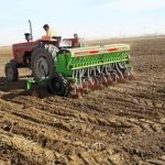 آغاز کشت گندم آبی در شهرستان رستم