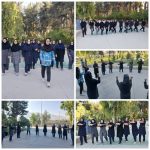 برگزاری پیاده‌روی صبحگاهی بانوان شاغل در جهاد کشاورزی به مناسبت هفته تربیت بدنی