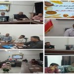 نشست مدیریت جهاد کشاورزی شهرستان جهرم با رئیس اتحادیه نانوایان و جمعی از خبازان با محوریت بررسی چالش‌ها و مشکلات نانوایی های سنگک