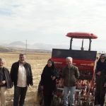 اجرای طرح‌های مقایسه مشارکتی ارقام (PVS) و مدیریت تغذیه (PNT) در گندم دیم شهرستان سپیدان