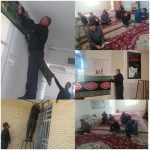 برگزاری مراسم سوگواری اباعبدالله در مدیریت جهاد کشاورزی شهرستان بوانات