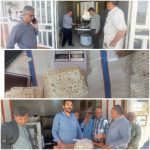 پلمب یک واحد نانوایی متخلف در ارسنجان