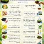 اینفوگراف دستورالعمل گیاهپزشکی نشا سبزی و صیفی