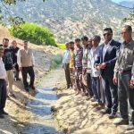 بهسازی و رسوب گیری شاهرگ حیاتی روستای گرکوشک به همت جهاد کشاورزی و پشتیبانی بنیاد علوی