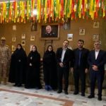 رونمایی از دیوار یادمان شهید سلیمانی با حضور سرپرست جهاد کشاورزی استهبان