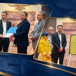 رونمایی از لوح ثبت ملی قالی حسن‌آباد اقلید در نمایشگاه بین‌المللی اکسپو شیراز