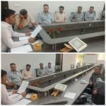 جلسه هماهنگی عاملان توزیع کود شیمیایی کشت‌های شتوی در مدیریت جهاد کشاورزی شهرستان بیضا