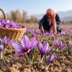 کشت ۹۹۵ هکتار زعفران در فارس با تولید ۲.۵ تنی